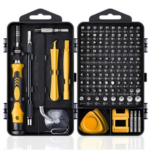<b>Computer</b> Repair Kit 115 in 1 Magnetic Laptop Screwdriver Kit Precision Screwdriver Set <b>Small</b> Impact Screw Driver Set with Case - Product Image 1