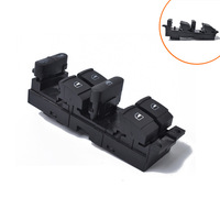Interruptor regulador maestro de cerradura de ventana eléctrica de Puerta de conductor negro 1J4959857D 1J4959857 1J4959857B 1J4959857C para coche