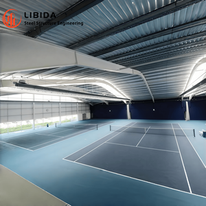 بناء معدني خفيف الوزن مسبق الهندسة ، بناء صالة رياضية مسبقة الصنع من الصلب الجامنازيوم - Product Image 4