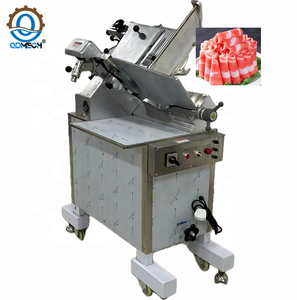 Machine à trancher la viande congelée commerciale, trancheuse automatique industrielle <span class=keywords><strong>pour</strong></span> viande en rouleau, <span class=keywords><strong>pour</strong></span> la transformation du bœuf, des saucisses, du fromage et du poisson - Product Image 4