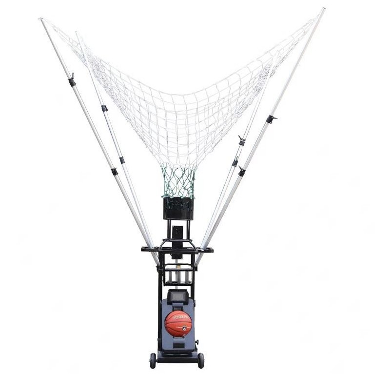 Continuous Service Basketball Shooting Trainer Return Net Pitching Machine Free Pickup Court Equipment Artifact Practicing