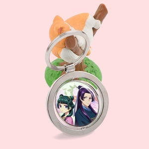 New Arrival Japan Style <b>Anime</b> Pharmacy Girl Rotating Double-sided <b>Keychain</b> <b>Anime</b> Girl <b>Keychain</b> Charms Promotional Gift - Product Image 5