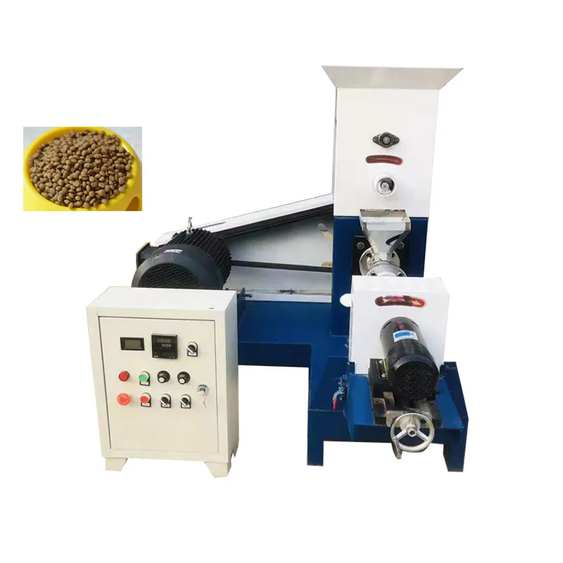 Hot Sale Kleines Haustier Katzen-und Hundefutter Pellet futter Verarbeitung maschine Fischfutter Extruder