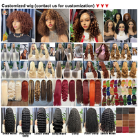 Perruque bouclée Pixie couleur mèches, densité 250, en cheveux humains, sans colle, avec dentelle frontale HD complète 13x6, en cheveux humains vierges
