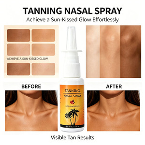Spray Nasal <span class=keywords><strong>Acelerador</strong></span> de <span class=keywords><strong>Bronceado</strong></span> 5X Fuerte con Etiqueta Personalizada, 30ml, Líquido Orgánico para un Bronce Oscuro Intenso - Product Image 4