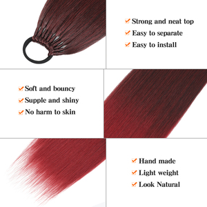 Vente en gros <span class=keywords><strong>de</strong></span> <span class=keywords><strong>queue</strong></span> <span class=keywords><strong>de</strong></span> <span class=keywords><strong>cheval</strong></span> à bande élastique, cheveux synthétiques naturels, <span class=keywords><strong>queue</strong></span> <span class=keywords><strong>de</strong></span> <span class=keywords><strong>cheval</strong></span>, <span class=keywords><strong>postiche</strong></span> pour femmes, extensions <span class=keywords><strong>de</strong></span> queues <span class=keywords><strong>de</strong></span> <span class=keywords><strong>cheval</strong></span> droites - Product Image 6