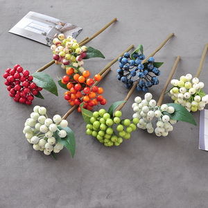 Ramas de Frutas Artificiales Yoshinobu, Material de Espuma, Tallos Cortos, para Decoración del Hogar - Product Image 2