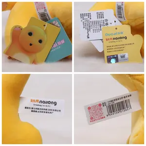 Nailong Dino juguete de peluche figura de peluche muñecas llavero Nailoong dinosaurio amarillo pellizco sonido mochila muñeca colgante Merch - Product Image 6