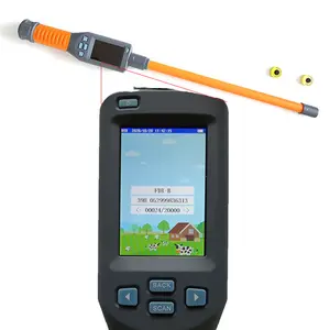 Schapen Vee Stick Reader Handheld 134.2Khz Rfid Koe Microchip Oor Tag Paard Reader Dier Chip Scanner