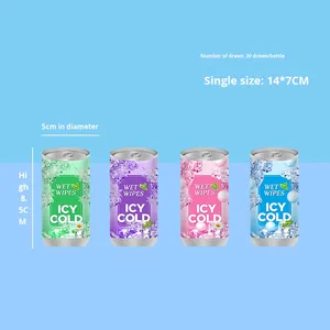 Lingettes Rafraîchissantes Mentholées Nettoyantes <span class=keywords><strong>Visage</strong></span> Anti-Excès de Sébum – Format Voyage Portable (30 Lingettes) pour Adultes - Product Image 6