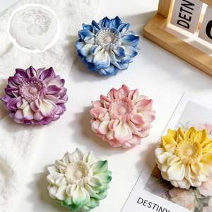 NUEVO MOLDE DE SILICONA CON FORMA DE GIRASOL para Hacer VELAS AROMÁTICAS - Product Image 3