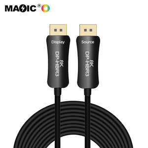 Port d'affichage 1.4 câble 8K 4K HBR 60Hz <span class=keywords><strong>144Hz</strong></span> 32.4Gbps <span class=keywords><strong>adaptateur</strong></span> de Port d'affichage pour vidéo PC ordinateur portable TV DP 1.4 8K câble de Port d'affichage - Product Image 1