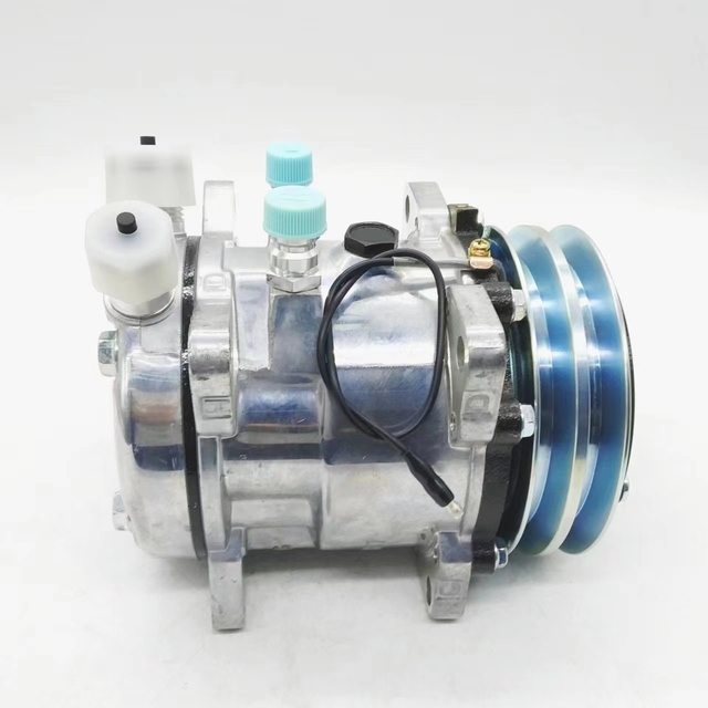 AC Compressor for SD5H14 5H09 5H16 505 507 508 7H15 7H13 709 708 12V 24V Excavator Truck Engineering 4510 4509 4644 6664