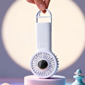 Ventilateur portable à clipser, rechargeable, alimenté par USB, moteur DC 2W, trois vitesses, pour les voyages en extérieur et l'utilisation sur le bureau - Product Image 4