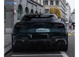 For Ferrari Purosangue FUV OEM Style Body Kit Carbon Fiber Front Lip Rear <strong>Diffuser</strong> Spoiler Side Skirt Threshold Plate - Product Image 6