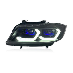 Conjunto de Faros Delanteros LED para <span class=keywords><strong>BMW</strong></span> Serie <span class=keywords><strong>3</strong></span> 2005-2012 E90, Luces de Circulación Diurna con Flujo de Agua y Señal de Giro - Product Image 5