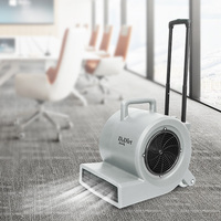 Séchoir à tapis d'hôtel 900W, souffleur électrique à vitesse réglable pour séchage rapide des tapis et moquettes