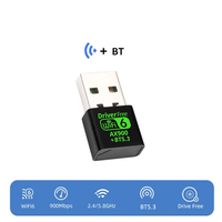 Adaptador USB Wifi Epro USBWifi09 2026, AX900Mbps, Sin Necesidad de Controladores, WiFi6 Inalámbrico Estable, el Mejor Modelo de Tarjeta de Red Wi-Fi