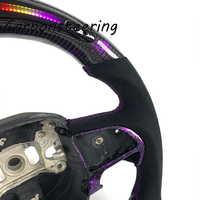 Volant en fibre de carbone pour Dodge Challenger SRT Hellcat Scat Pack R/T 392 Widebody 6.2L HEMI, accessoires personnalisés, amélioration
