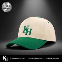 Gorra de Béisbol Personalizable Autorizada por BSCI con Bordado 3D, Gorra Deportiva de Algodón Premium de Alta Calidad para Marcas Globales con IP OEM