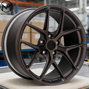 Rines Maxtera Forjados Estilo R101 para Autos de Pasajeros, para Porsche 911, <span class=keywords><strong>BMW</strong></span> <span class=keywords><strong>M</strong></span>, Corvette, Camaro, Mustang, AMG GT, Supra, GT-R, Aleación - Product Image 3