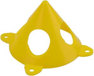 Bview <span class=keywords><strong>Art</strong></span> jaune cône toile et rehausseurs de porte d'armoire acrylique et époxy peinture à verser supports de toile - Product Image 4