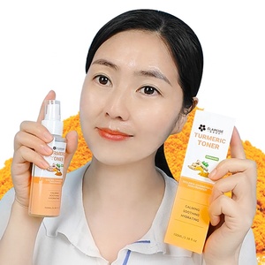 Spray Visage Éclaircissant au Curcuma Marque Blanche, Apaisant, Hydratant, Anti-Acné, Tonique Coréen Végétalien OEM - Product Image 6