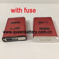 QB EU Stock NCA103450 2350mAh 3.7V Baterai Solid State 18x65mm Elektronik Konsumen Termasuk Sekring