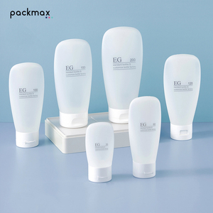 Tubo translúcido con tapa abatible para lavado facial de 30-200 ml – botella de plástico cosmética, envase para el cuidado de la piel, botella recargable - Product Image 6