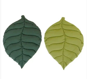 Tapis pour animaux de compagnie Leaf Design-Coussin en coton toutes saisons pour lits de chat et caisses pour chiens - Product Image 4
