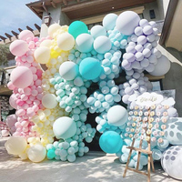 18 pouces Jumbo Bonbons Macaron Ballons Pastel Géant Décoration De Mariage D'anniversaire Globos Arc D'air Gonflable Ballon