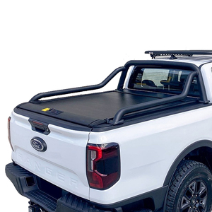 4X4 accessoires camion Tonneau couverture pour Ford Ranger étanche Anti rétractable rouleau couverture personnalisé <span class=keywords><strong>sapin</strong></span> pick-up camion Auto pièces - Product Image 1