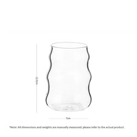 Tasse à café portable en verre borosilicate avec isolation thermique, design moderne et simple, poignée, compatible lave-vaisselle et micro-ondes