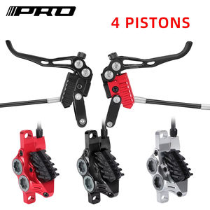 Freno de disco hidráulico IIIPRO Mtb de 4 pistones, 800mm/1550mm, ultraligero, CNC, enrutamiento completamente interno, freno de aceite de <span class=keywords><strong>bicicleta</strong></span> de montaña dividida - Product Image 2