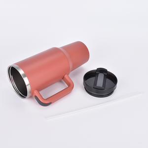 뜨거운 판매 사용자 정의 텀블러 이중 벽 열 커피 컵 스테인레스 스틸 진공 40 온스 손잡이가있는 텀블러 - Product Image 4