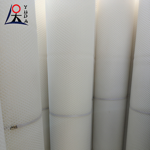 Màu xanh lá cây nhựa phẳng lưới vuông <span class=keywords><strong>PE</strong></span> nhựa cứng nhắc HDPE ép đùn PP gà dây <span class=keywords><strong>Net</strong></span> CuộN - Product Image 6