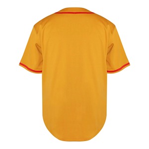 บริการ OEM เสื้อเบสบอลคุณภาพสูง ระบายอากาศได้ดี แห้งเร็ว ผลิตจากโพลีเอสเตอร์ 100% ไซส์ใหญ่ สีตามสั่ง เป็นมิตรกับสิ่งแวดล้อม สำหรับทุกเพศ แบบสั้น - Product Image 3