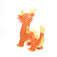 Jouet en peluche dragon personnalisé sur mesure avec motif imprimé, jouet en peluche dragon de taille personnalisée, jouet en peluche animal en forme de dragon