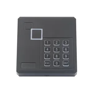 IDIC proximity pembaca kartu, alat membaca kepala hitam keypad kartu berenang tahan air sistem kontrol akses kata sandi