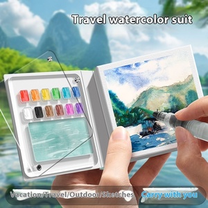 Portable A7 étudiant <span class=keywords><strong>dessin</strong></span> <span class=keywords><strong>et</strong></span> <span class=keywords><strong>aquarelle</strong></span> peinture cahier couverture rigide Journal <span class=keywords><strong>de</strong></span> <span class=keywords><strong>voyage</strong></span> pour l'école <span class=keywords><strong>et</strong></span> les fournitures <span class=keywords><strong>de</strong></span> papeterie - Product Image 3