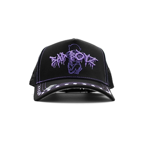 Casquettes de baseball en daim personnalisées à 5 panneaux avec doublure en satin, style A-Frame, vente en gros, Gorras G5 Baez Hats B Star, fabricant de chapeaux sur mesure - Product Image 4