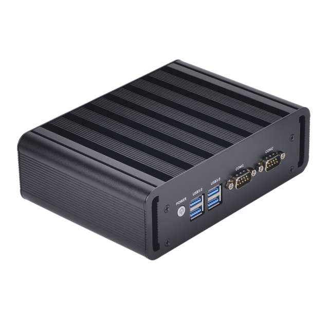 C2B I3 I5 Thin Client Portable Pc Windows7/8/10 12v Dual LAN PORT / Dual Serial Port Wifi hd VGA 2*com J1800/J1900 Mini Pc