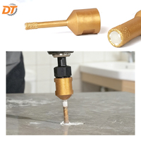 Juego de brocas de diamante con vástago DT M14 y herramienta de perforación, cortador de orificios de grano espiral para hormigón, granito y mármol