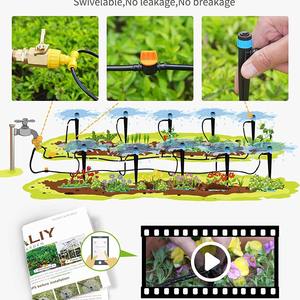 Kit d'irrigation goutte-à-goutte avec tuyau de 30 m et arroseurs pour plantes de jardin, système d'arrosage automatique - Product Image 3
