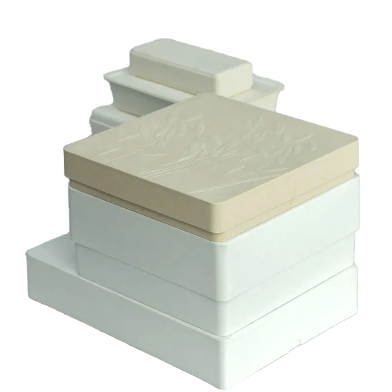 Bandeja para caixas de papel de celulose para molde de papelão Kraft Brown pequeno