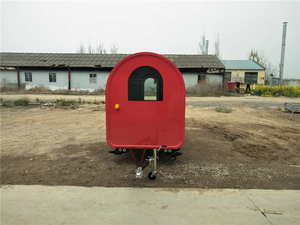 Carrito de Comida Grande con Toldo Enrollable para Café - Product Image 5