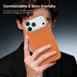 Funda Magnética de Alta Calidad para iPhone 17 13 14 15 16 Pro Max 17 Air, Carga Inalámbrica, Marco Metálico para Cámara, Protección Antigolpes - Product Image 4