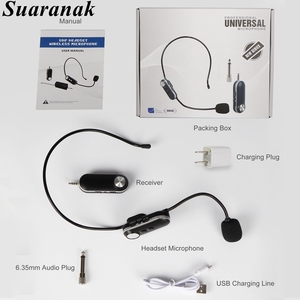 Microphone sans fil UHF T-<span class=keywords><strong>1</strong></span> professionnel pour enseignants, <span class=keywords><strong>micro</strong></span>-<span class=keywords><strong>casque</strong></span> et <span class=keywords><strong>micro</strong></span> à main 2-en-<span class=keywords><strong>1</strong></span>, meilleur microphone sans fil 2020, son stéréo clair et naturel - Product Image 6