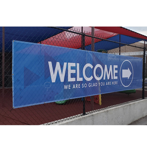 <span class=keywords><strong>Banner</strong></span> in Rete Traspirante per Recinzioni, Tessuto Scrim per Eventi Promozionali e Pubblicitari - Product Image 2