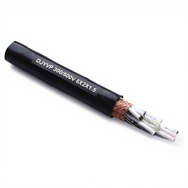 DJYPVP Copper Core PE Insulated PVC Sheathed Shielded Computer Instrument Control Cable 300/500V